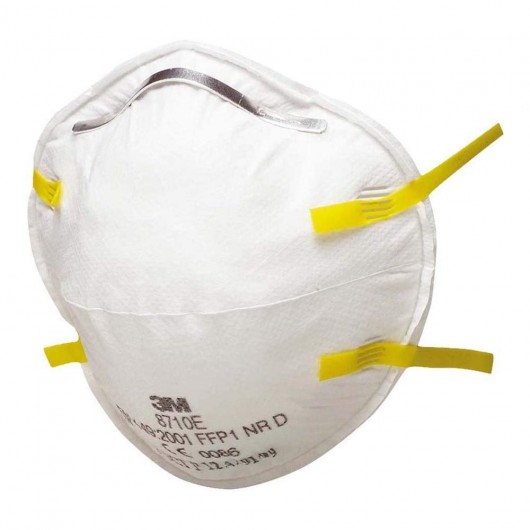 hybrid pasta extract Respiratore monouso 3M 8710E FFP1 bianco - Confezione da 20 pz.