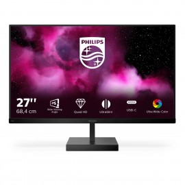Philips C Line 276C8 00 monitor piatto per PC 68,6 cm (27") 2560 x 1440 Pixel Quad HD LCD Nero