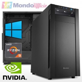 PC Linea WORKSTATION AMD RYZEN 9 5950X - Ram 32 GB - SSD M.2 1 TB - HD 3 TB - nVidia GTX 1050Ti 4 GB - Windows 10/11 Pro