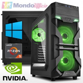PC GAMING AMD RYZEN 5 5600X 4,60 Ghz - Ram 16 GB - SSD M.2 500 GB - HD 2 TB - nVidia GTX 1650 4 GB - Windows 10/11 Pro