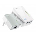 TP-Link TL-WPA4220 KIT adattatore di rete PowerLine 300 Mbit s Collegamento ethernet LAN Wi-Fi Bianco 1 pz