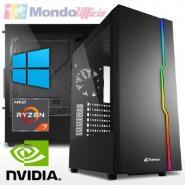 PC GAMING AMD RYZEN 7 5700G - Ram 16 GB - SSD M.2 1 TB - nVidia RTX 3060 12 GB - Wi-Fi - Windows 10/11 Pro