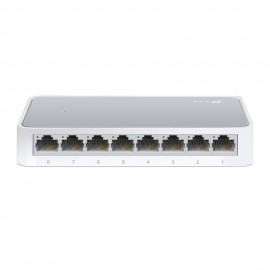 TP-Link TL-SF1008D switch di rete Non gestito Fast Ethernet (10 100) Bianco