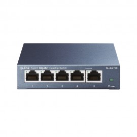TP-Link TL-SG105 switch di rete Non gestito L2 Gigabit Ethernet (10 100 1000) Nero