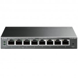 TP-Link TL-SG108PE switch di rete Gestito L2 Gigabit Ethernet (10 100 1000) Supporto Power over Ethernet (PoE) Nero
