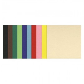 Cartoncini colorati Maxipack COLORLINE 50x70 cm 120 fogli 220 g/m² Lyra 12 colori assortiti - C31074S057
