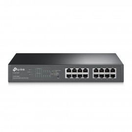 TP-Link TL-SG1016PE switch di rete Gestito L2 Gigabit Ethernet (10 100 1000) Supporto Power over Ethernet (PoE) Nero