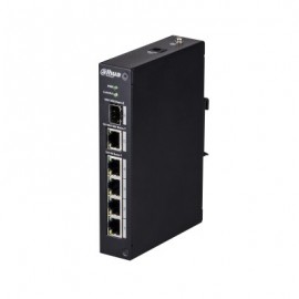 Dahua Technology PFS3106-4T switch di rete Non gestito L2 Fast Ethernet (10 100) Nero