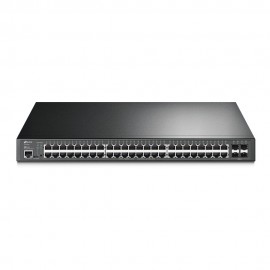 TP-Link TL-SG3452P switch di rete Gestito L2 L3 Gigabit Ethernet (10 100 1000) Supporto Power over Ethernet (PoE) 1U Nero