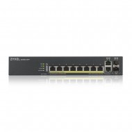 Zyxel GS1920-8HPV2 Gestito Gigabit Ethernet (10 100 1000) Supporto Power over Ethernet (PoE) Nero