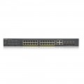 Zyxel GS1920-24HPV2 Gestito Gigabit Ethernet (10 100 1000) Supporto Power over Ethernet (PoE) Nero