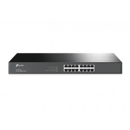 TP-Link TL-SG1016 switch di rete Non gestito Gigabit Ethernet (10 100 1000) 1U Nero