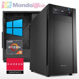 PC Linea OFFICE AMD RYZEN 9 7950X - Ram 64 GB DDR5 - SSD M.2 2 TB 990 PRO - DVD - Wi-Fi - Windows 10/11 Pro